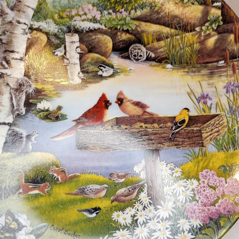 Bradford Exchange Springtime Friends